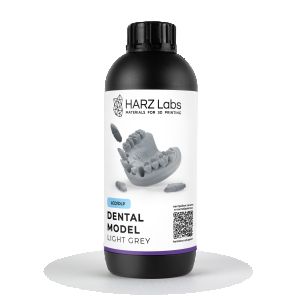 Фотополимер HARZ Labs Dental Model Light Grey  (1 кг)