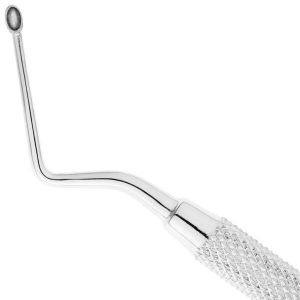 Ложка кюретажная 2.0 мм изогнутая овал. Hemingway