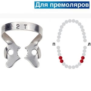 Раббер Дам крепление 129-02T, МЕДЕНТА