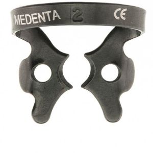 Раббер Дам крепление 129-002-TN ЧЕРНОЕ для нижних премоляров с плоскими щечками, МЕДЕНТА