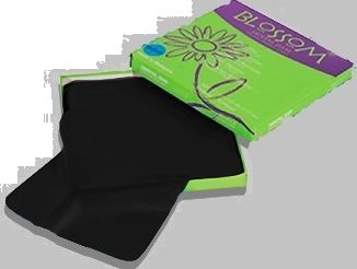 Раббер Дам-набор листов Blossom (36шт.) цв.Черный (средней толщины)