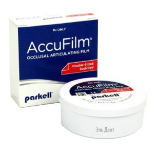 Копирка AccuFilm  красная  двусторонняя (280 полосок), Parkell