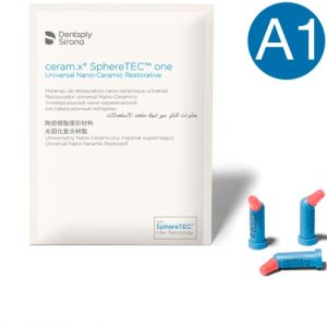 Ceram.X SphereTEC one A1 (12 компьюл по 0.25гр), нано-керамический реставрационный материал, Dentsply