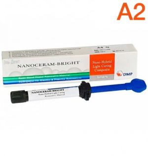 Nanoceram-Bright, А2, 1шпр*4г, универсальный наногибридный композит, DMP