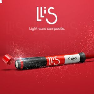 Llis DA1, шприц (4гр) микрогибридный композит, FGM