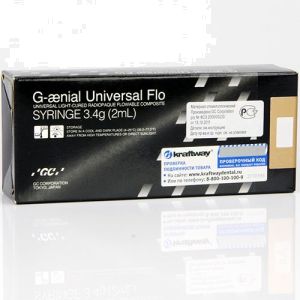 G-aenial Universal FLO AE (взрослая эмаль), 2мл.(3,4г), насадки для шприца, колпачок /GC