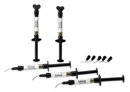 EsFlow АO3 (2шпр.х2г) жидкотекучий композит светового отверждения, Spident (Корея)