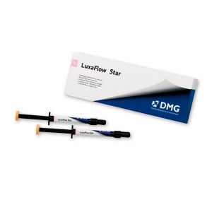LuxaFlow Star цвет А3,5 (2 шприца х 1.5гр.), светоотверждаемый текучий композит 214004, DMG