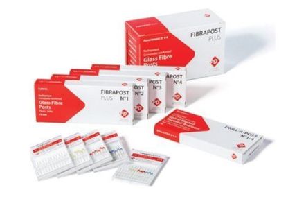 Штифты стекловолоконные "Fibrapost Plus", №4 (12шт.), PD 22599 (Швейцария)