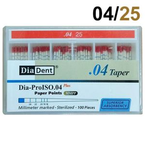 Абсорберы конусные 04 №25 (100шт.), DiaDent