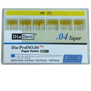 Абсорберы конусные 04 №20 (100шт.), DiaDent