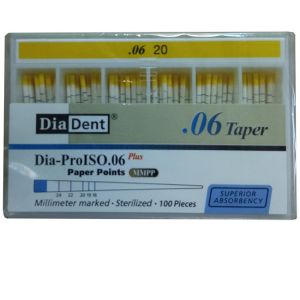 Абсорберы конусные 06 №20 (100шт.), DiaDent