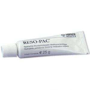 Reso-Pac (тюбик 25г)-саморассасывающаяся повязка для изоляции ран, Hager & Werken