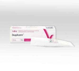 ЭндАсепт-гель для лечения инфицированных каналов зубов, 10г., ВладМиВа