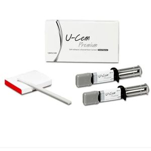 U-Cem Premium, оттенок Universal, Clicker (2 шпр. по 9 г) самоадгезивный цемент, Vericom