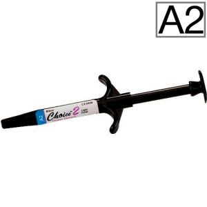 CHOICE 2-цемент для виниров, цвет A2 (1 шпр.4,5 гр), Bisco (США) C-411A2P