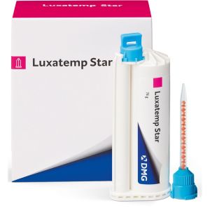 Luxatemp Star Automix A1 (1 картридж 50мл (76г)+15 насадок), самополимеризующийся композит 110906, DMG