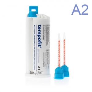 Tempofit premium A2, 10:1 (75 г) композитный материал для изготовления временных коронок и мостов, Detax (Германия)