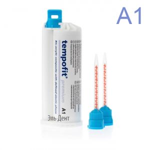 Tempofit premium A1, 10:1 (75 г) композитный материал для изготовления временных коронок и мостов, Detax (Германия)