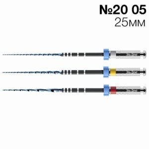 VDW.ROTATE 20.05, L 25 - эндодонтич. инструмент для обработки корневого канала, блистер 4шт.