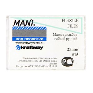 Flexile Files Мани №15 - (25 мм) упаковка 6 шт.