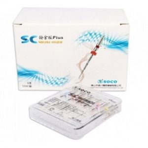 Файлы машинные с памятью формы SC PLUS 02/16, 25мм. (6шт.) SOCO