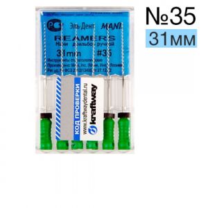 Reamers Mani №35 (31 мм) упаковка 6 шт.