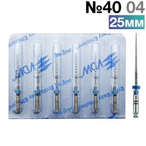 FlexMaster Тейпер NiTi №40 04 L25, VDW