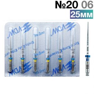 FlexMaster Тейпер NiTi №20 06 L25, VDW