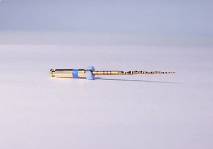 Файлы машинные N-files Gold, со смещенным центром вращения, размер X1- X3, 21мм, никель-титан - 6 шт. STEA