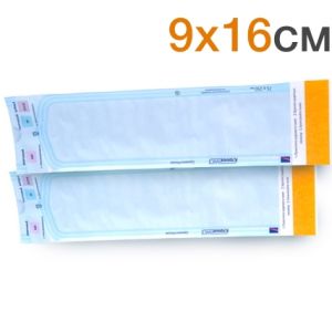 Пакеты для стерилизации 9х16см комбинированные самоклеящиеся (200шт.), Клинипак