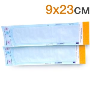 Пакеты для стерилизации 9х23см комбинированные самоклеящиеся (200шт.), Клинипак