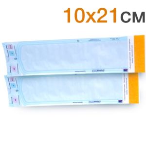 Пакеты для стерилизации 10х21см комбинированные самоклеящиеся (200шт.), Клинипак