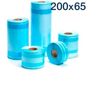 Рулон для стерилизации со складкой 200х65мм/100м "Клинипак"