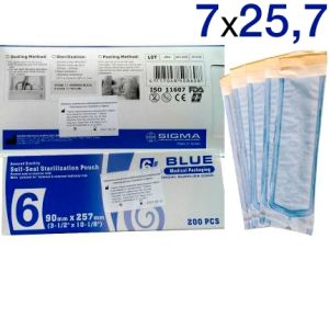 Пакеты для стерилизации Sigma (7х25,7см) 200шт. Dispodent
