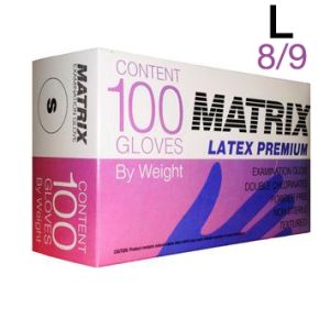 Перчатки латексные MATRIX Premium L (8|9) 100шт.