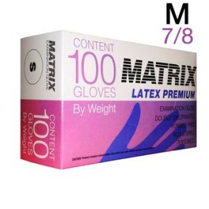Перчатки латексные MATRIX Premium M (7|8) 100шт.