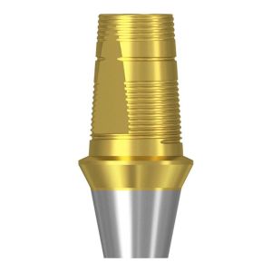 Титановое основание TiN Bell аналог GEO, совместимое с Osstem Regular, Lenmiriot R