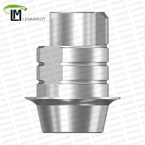 Титановое основание Step аналог ARUM, совместимое с NobelActive RP, Lenmiriot A, NobelReplace Conical Connection, Lenmiriot CC