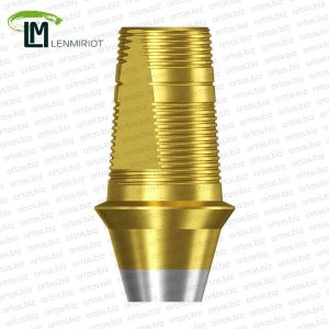 Титановое основание TiN Bell аналог GEO, совместимое с Straumann Bone Level RC