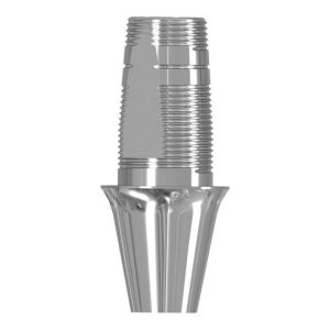 Титановое основание полированное Bell аналог GEO, совместимое с Osstem Regular, Lenmiriot R