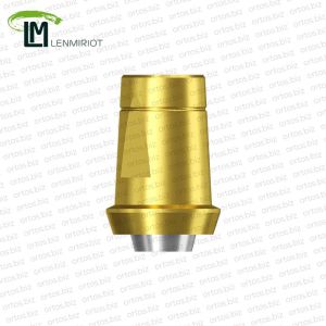 Титановое основание TiN Bell аналог GEO, совместимое с NobelReplace NP