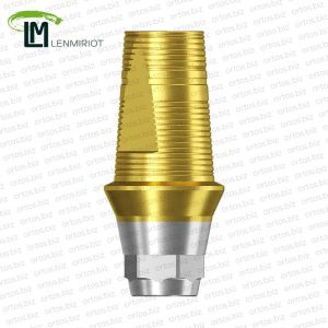 Титановое основание TiN Bell аналог GEO, совместимое с Dentium Implantium, Lenmiriot I