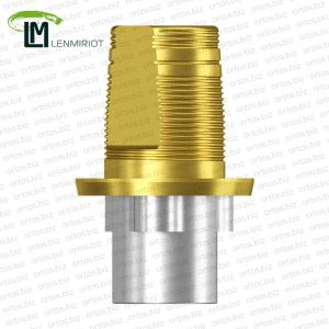 Титановое основание TiN Bell аналог GEO, совместимое с NobelReplace 6.0