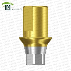 Титановое основание TiN Half, совместимое с NobelActive NP, Lenmiriot A, NobelReplace Conical Connection, Lenmiriot CC