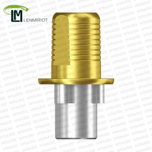 Титановое основание TiN Flat, совместимое с NobelReplace WP