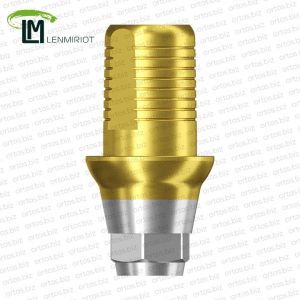 Титановое основание TiN Flat, совместимое с Dentium Implantium, Lenmiriot I