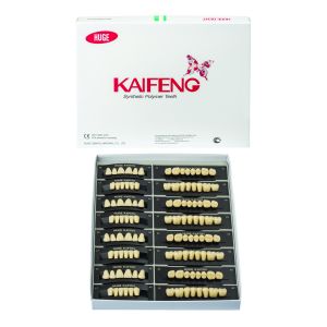 Зубы акриловые Kaifeng 28*1/ A2; O8 1 уп. (4 гарн.); A2O8/L14/34_Kaifeng