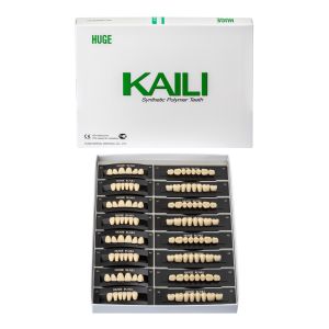 Зубы акриловые Kaili 28*1/ A1; T10 1 уп. (4 гарн.); A1T10/L10/*36M_Kaili