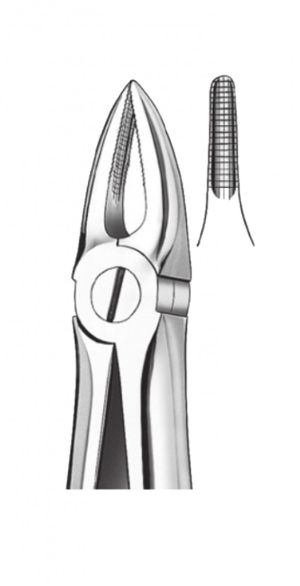 Щипцы для удаления верхни корневых (стандартная ручка)